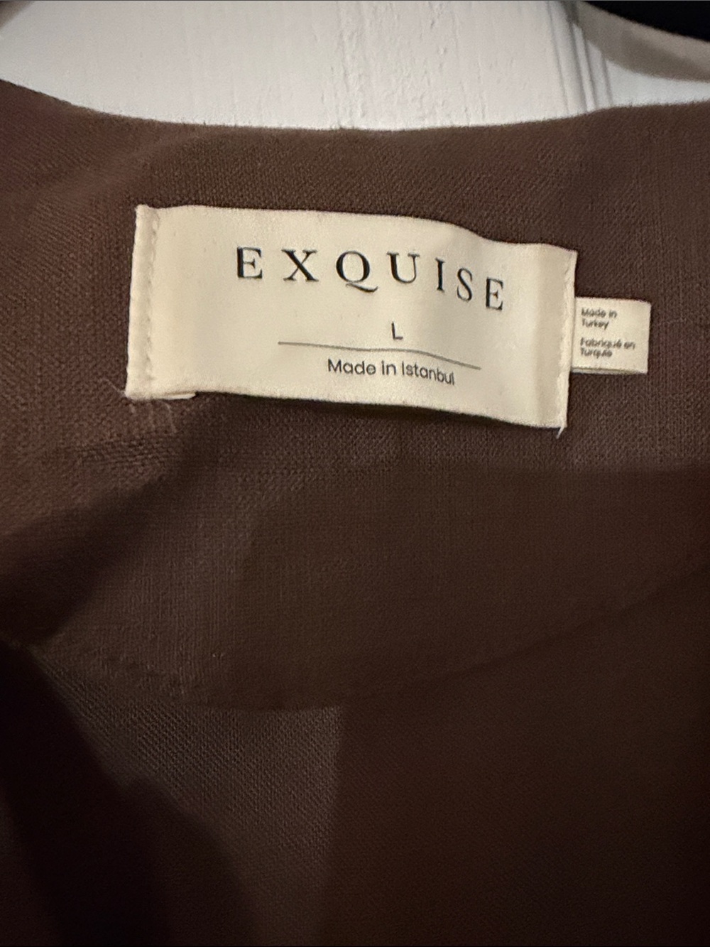 The Tobie Linen Pleated Mini Shirt Dress by Exquise (Anthropologie) - Picture 2 of 4